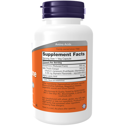 Glutatión 500 mg (60 Vegcap) / Glutathione 500 mg