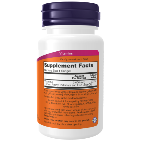 Vitamina A 10,000 (100 Softgels) / Vitamin A 10,000