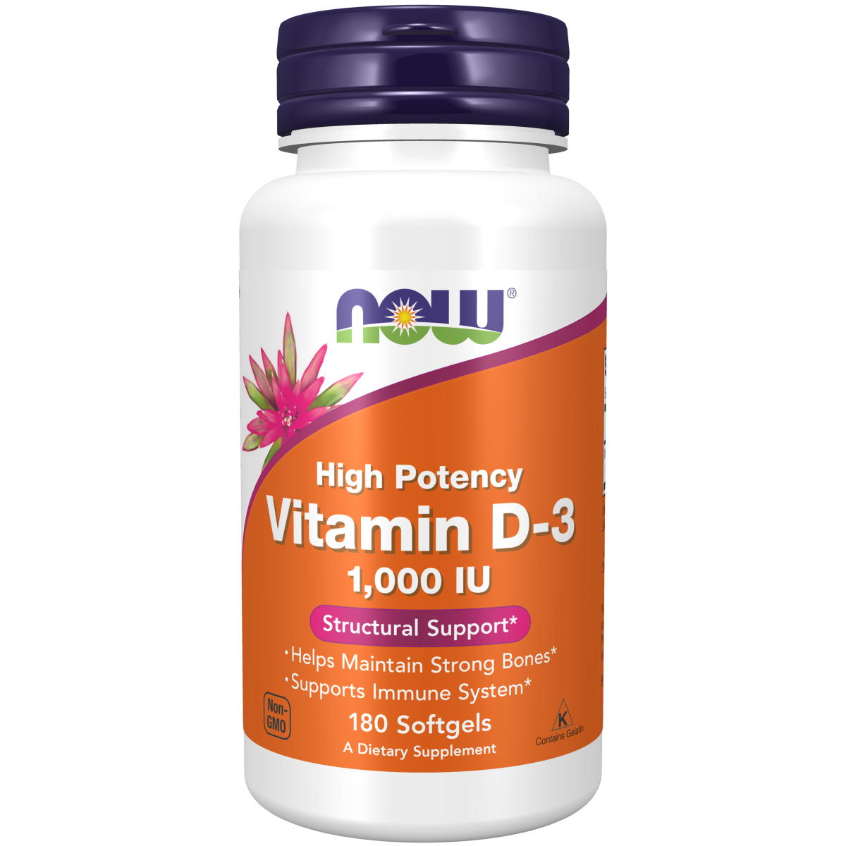 Vitamina D-3 1000 IU (180 SOFTGELS)/Vitamin D-3 1000 IU