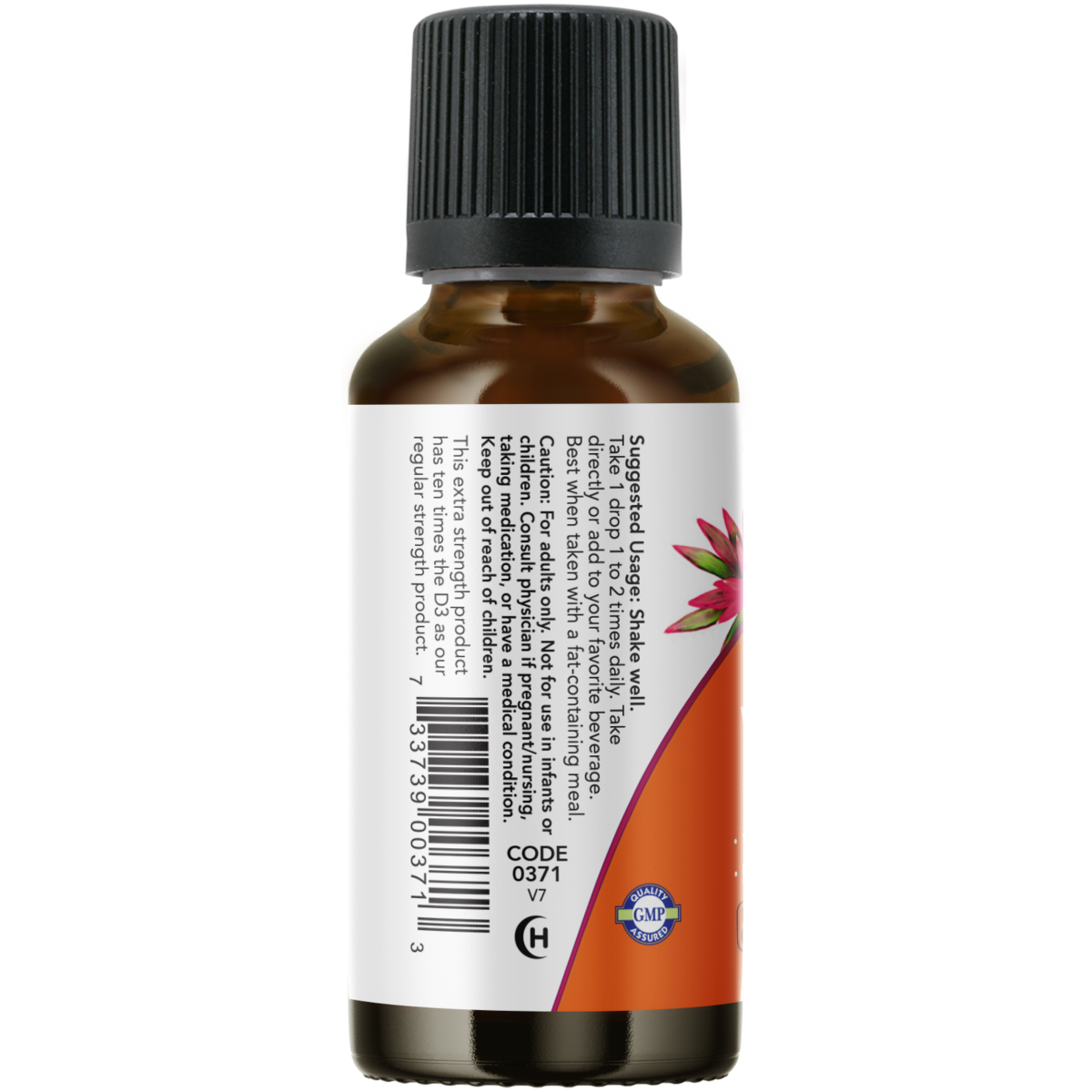 Extracto Líquido de vitamina D-3 (30 ml) /Vitamin D-3 Liquid 1000iu