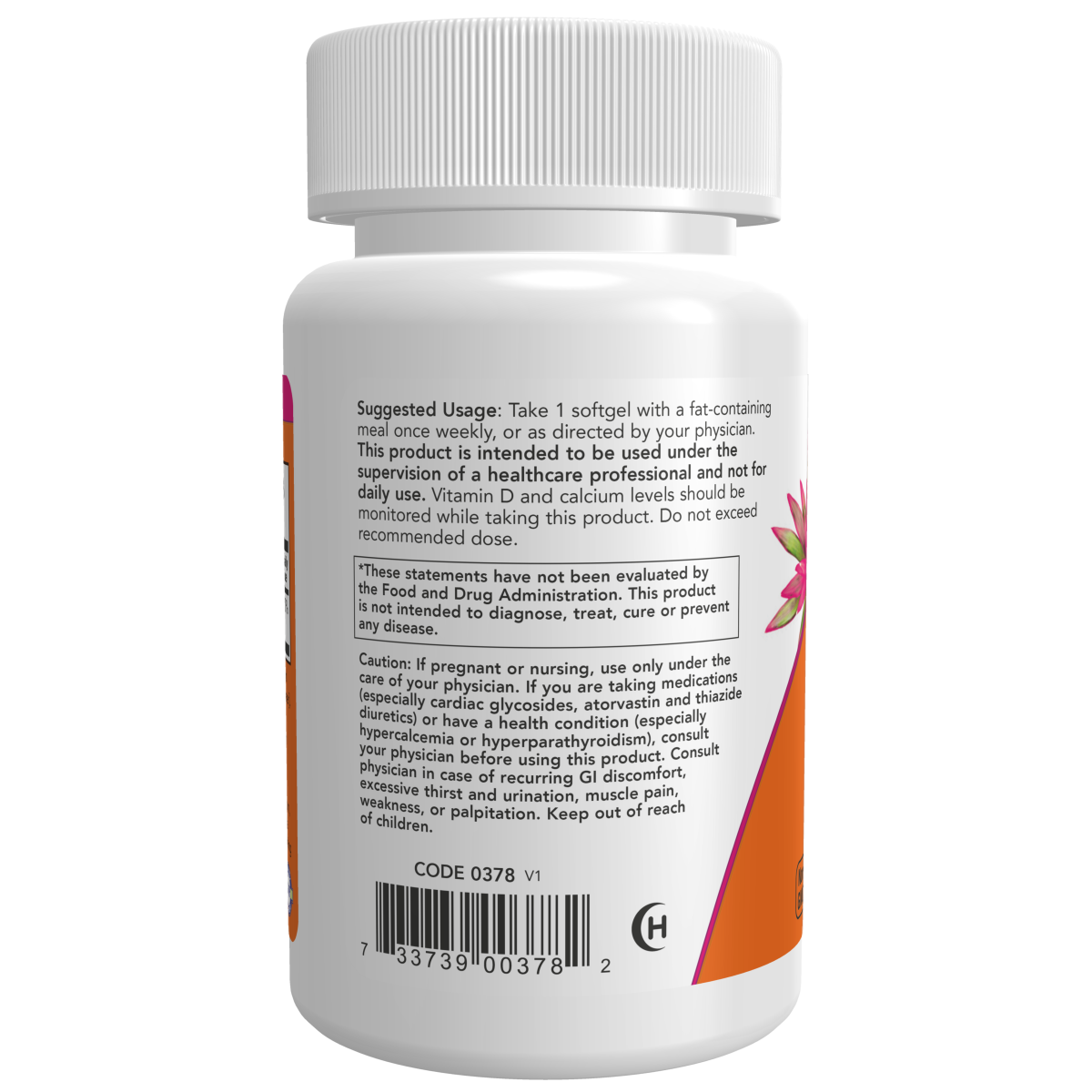 Vitamina D-3 50,000 UI (50 Softgels) / Vitamin D-3 50,000 IU