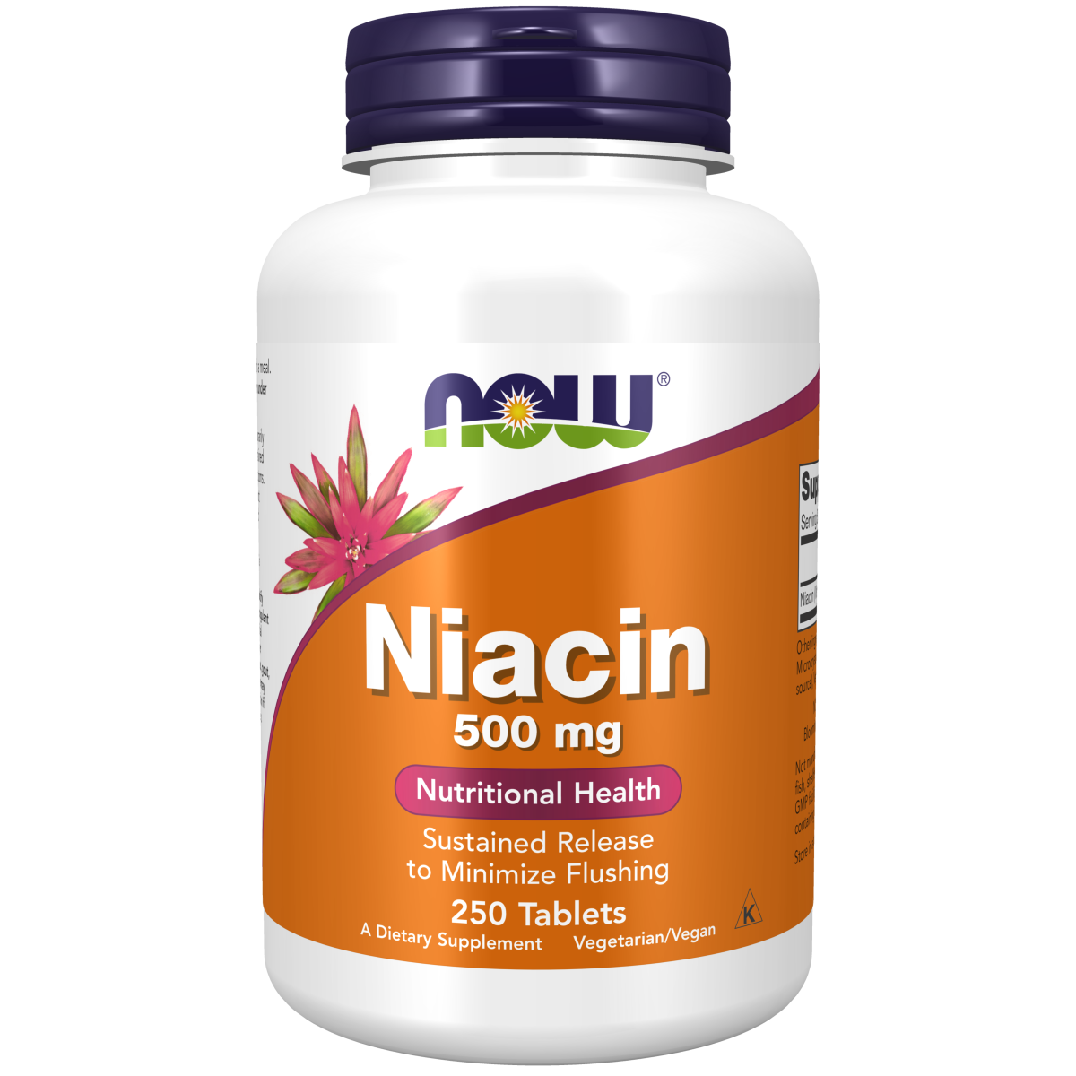 Niacina 500 mg (250 TAB)/ Niacin 500 mg Tablets