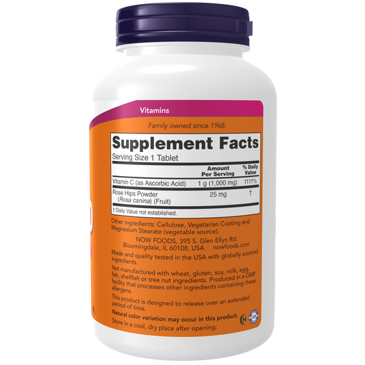 Vitamina C-1000 Liberacion Sostenida (250 TAB)/Vitamin C-1000 Sustained Release Tablets