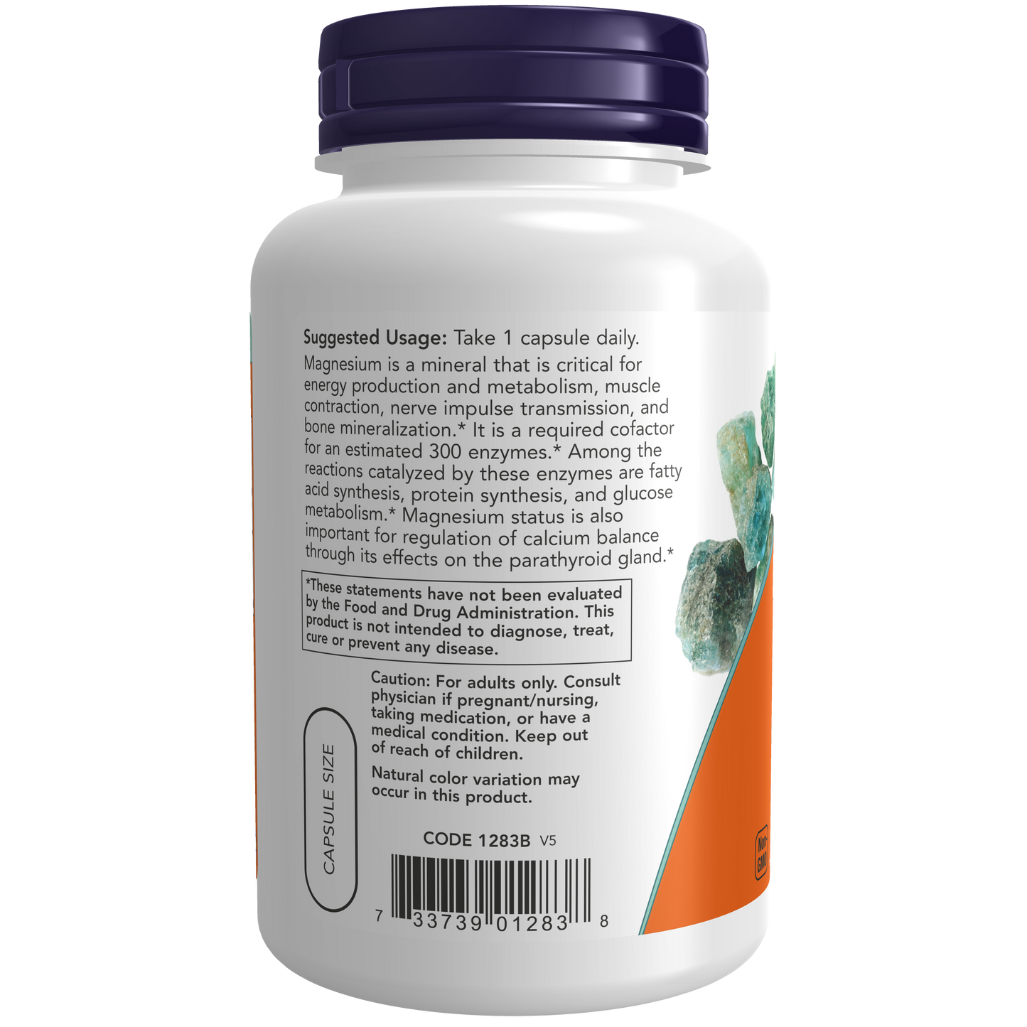 Magnesio 400 mg (180 VegCaps)/ Magnesium 400 mg