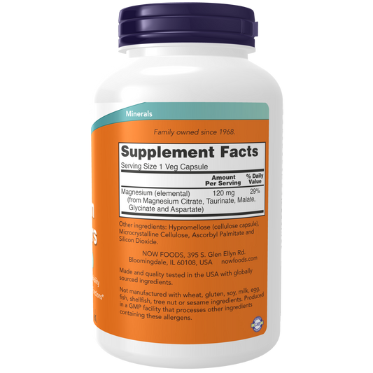 Cápsulas vegetales transportadoras de magnesio (180vcaps) / Magnesium Transporters Veg Capsules