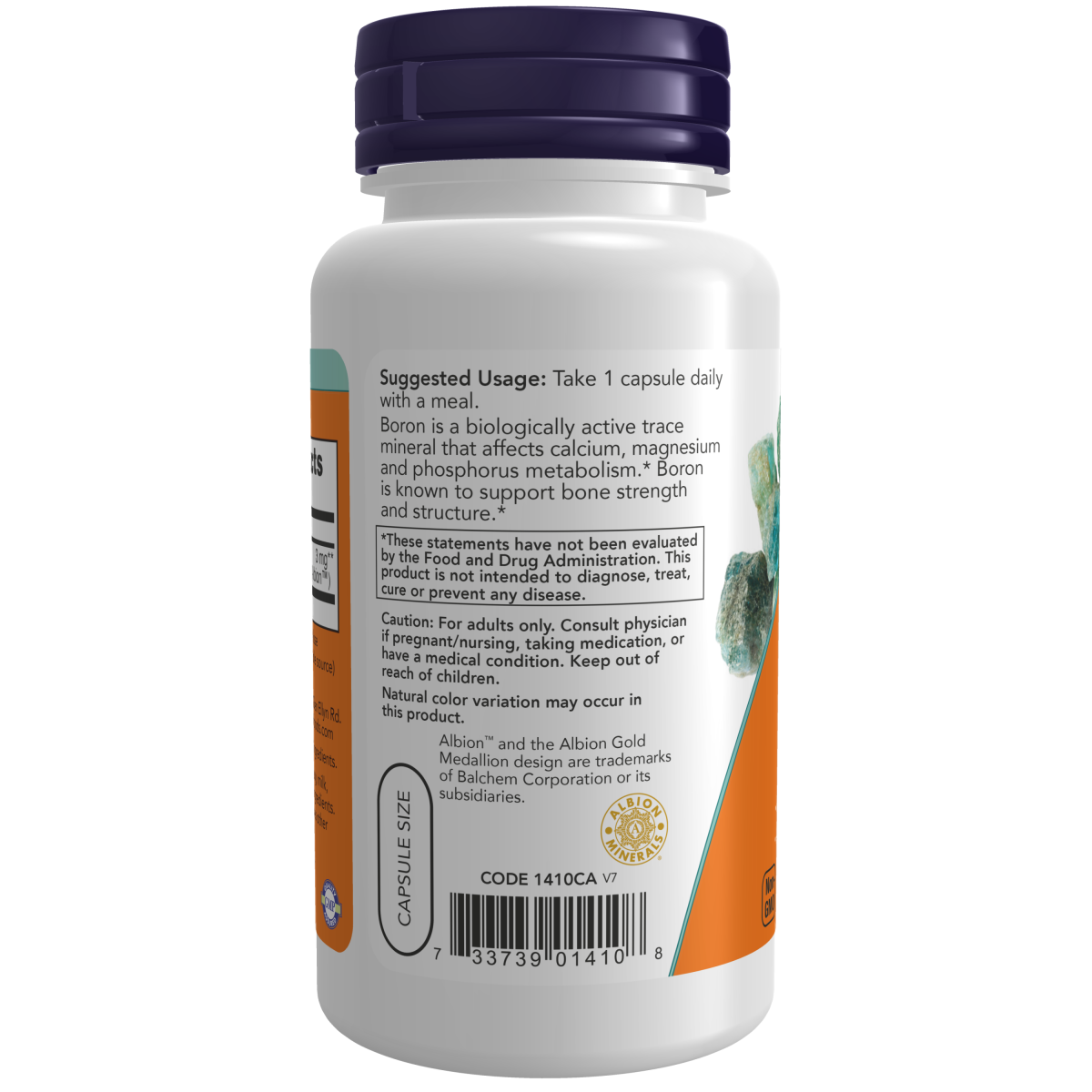 Boro 3 mg 100Cápsulas Vegetales