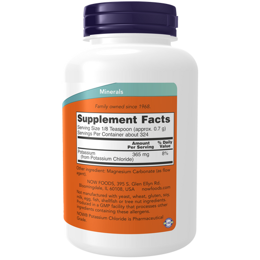 Cloruro de potasio en Polvo (226.79gm.) / Potassium Chloride Powder(8 oz.)