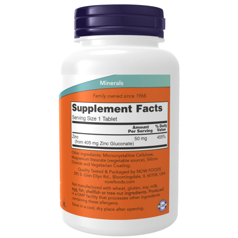 Zinc 50mg (250 Tab) Gluconato