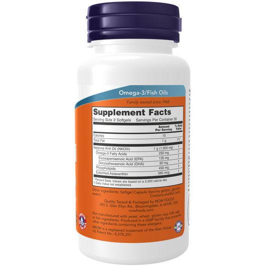 Aceite de krill / Krill Oil 500 mg (60 Softgels)