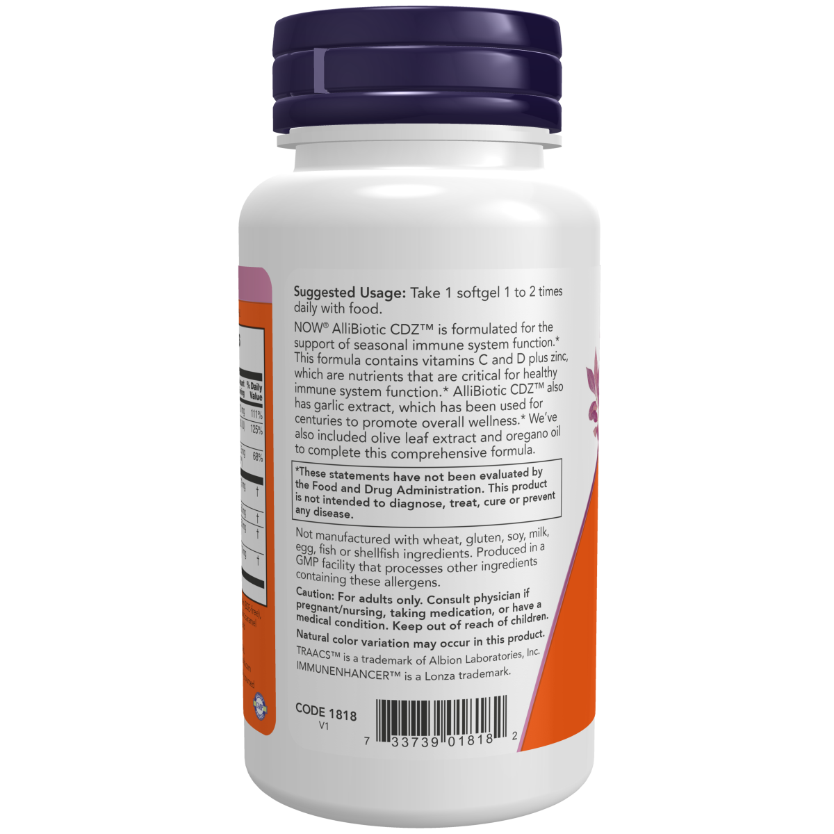 AlliBiotic CDZ (60 softgels)