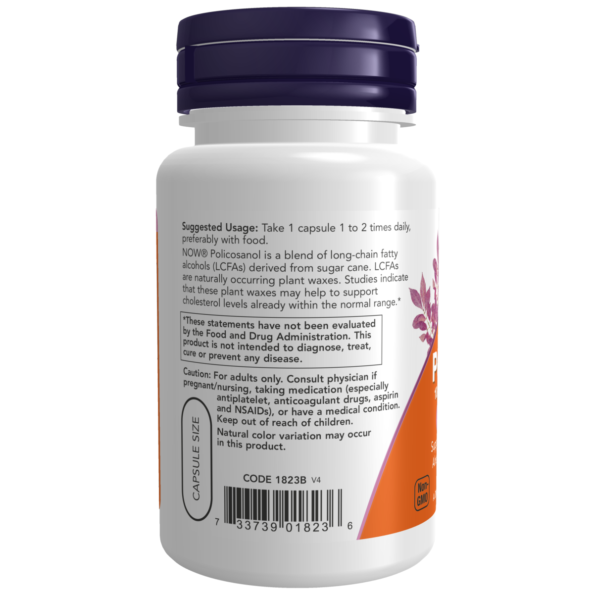 Policosanol 10 mg (90 Veg Capsules)