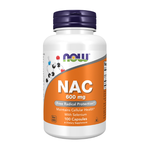 NAC N- Acetyl Cysteine 600 mg (100 Veg Caps) / NAC 600 mg