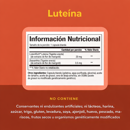 Luteina 20 mg 30 sg, Natural Factors