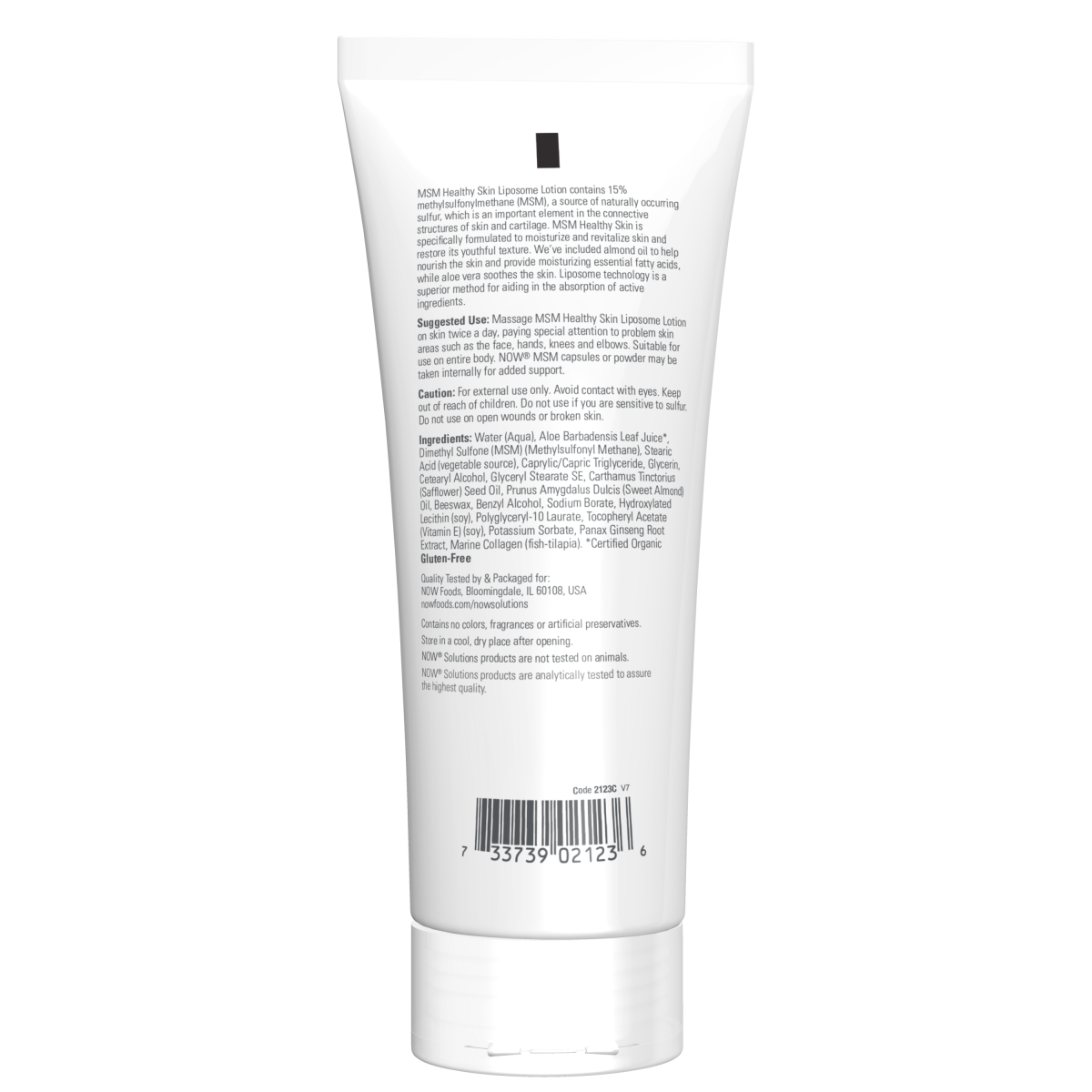 MSM Loción de Liposomas para Piel Saludable (8 fl oz/237ml)