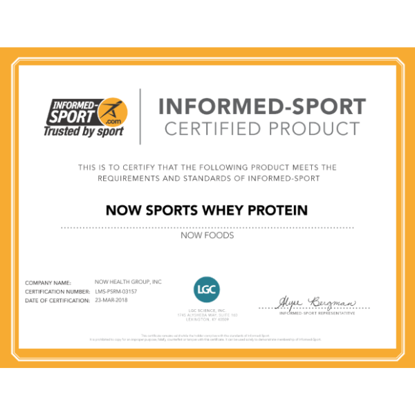 Proteina de Whey, Sabor Vainilla (2 lb/907 g)