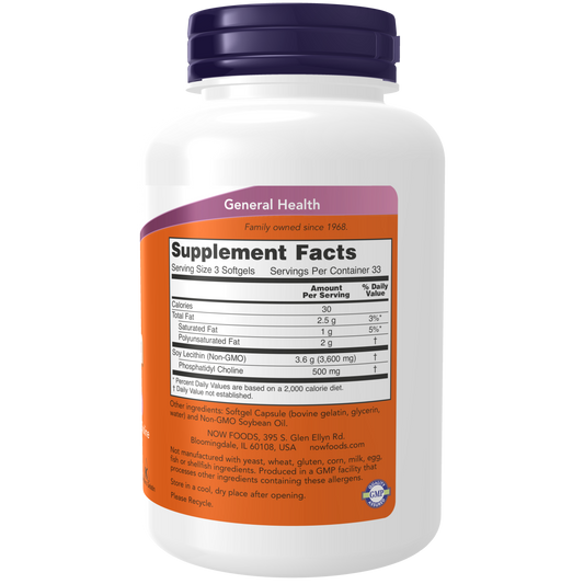 Lecithin 1200 mg (100 Softgels)/ Lecitina 1200 mg