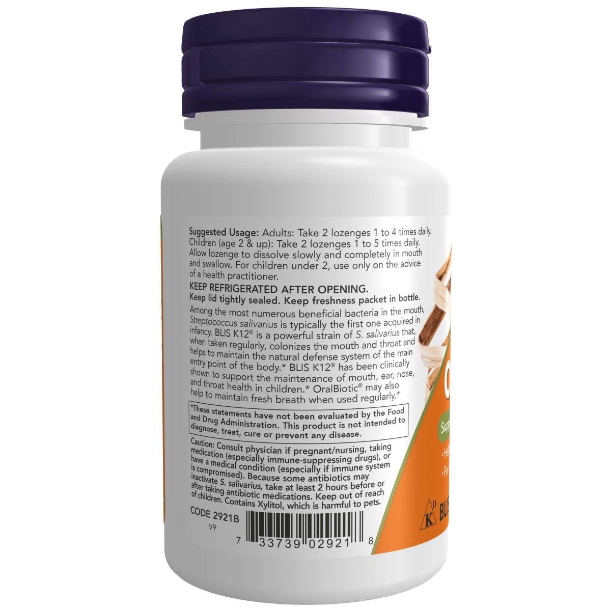 Pastillas OralBiotic 42mg/ OralBiotic® (60 Lozenges)
