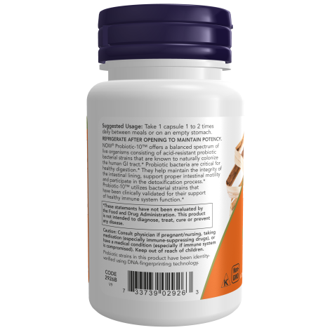 Probióticos 10 25 Billones (50 Veg Caps)/ Probiotic-10 25 Billion 50 VCAPS