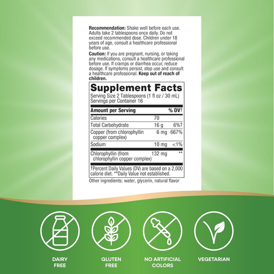 Chlorofresh® Clorofila Líquida (16 fl.oz/473.2 ml)