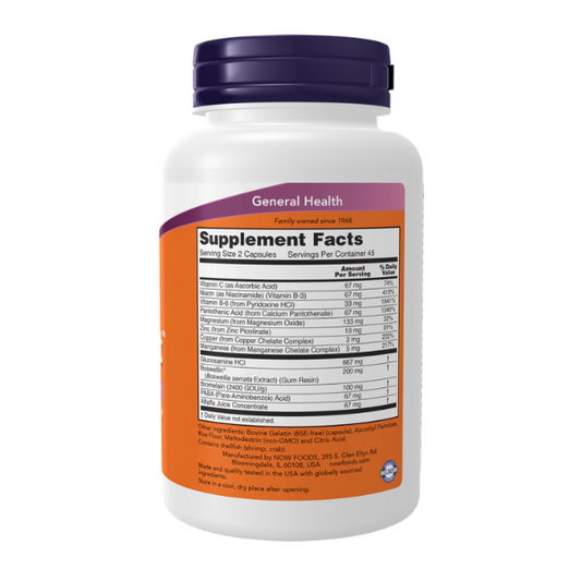 Cápsulas de Apoyo Articular (90 Caps)/ Joint Support Capsules
