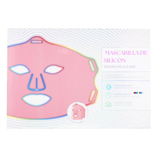 Mascarilla de Silicon con Luces Led, Lindo