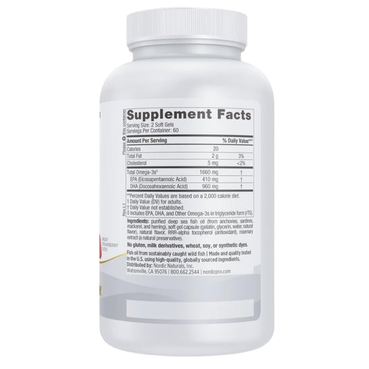 ProDHA Xtra™ EPA 410 mg DHA 960 mg (120 softgels), Nordic Naturals