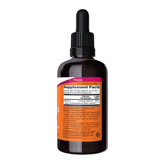 Vitamina D-3 Líquido (2 fl. onz) / Vitamin D-3 (Liquid)