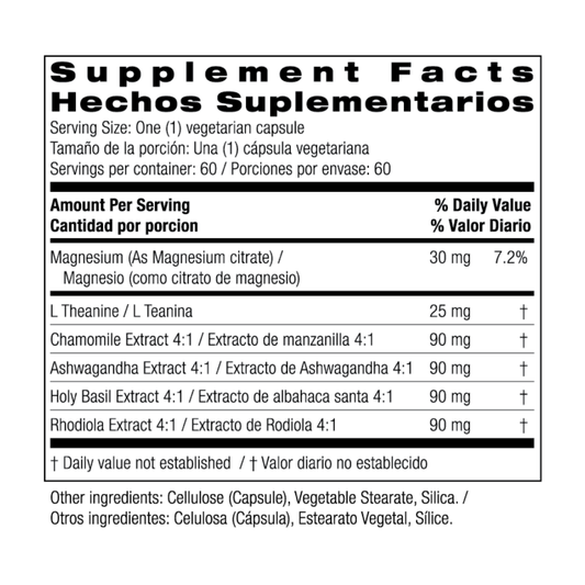 Bienestar Emocional, (60 Capsulas), Bio Nutrition