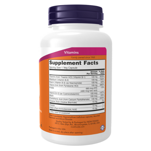 Vitamina B-100 (250 Vegcaps)/ Vitamin B-100