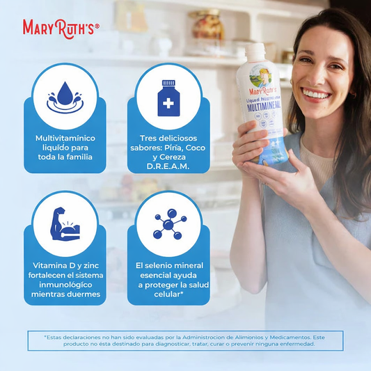 Multimineral líquido nocturno (coco) 15,22 oz (450 mL)