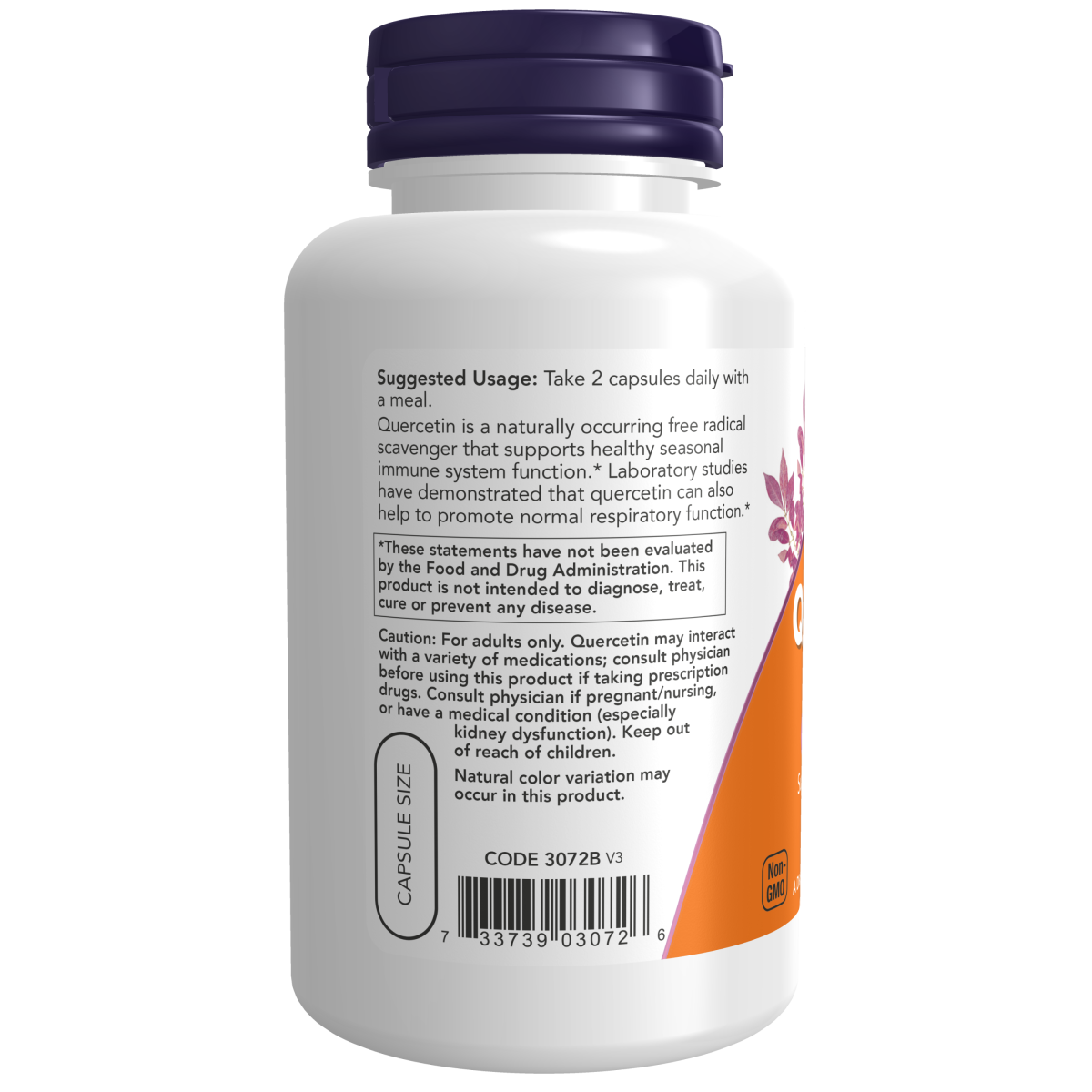 Quercetina 500 mg 100 vcaps