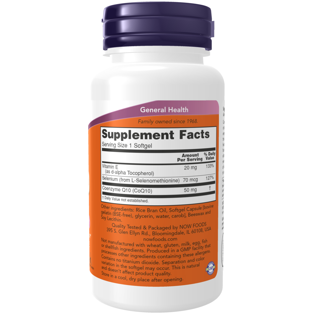 CoQ10 50 mg (100 softgels)