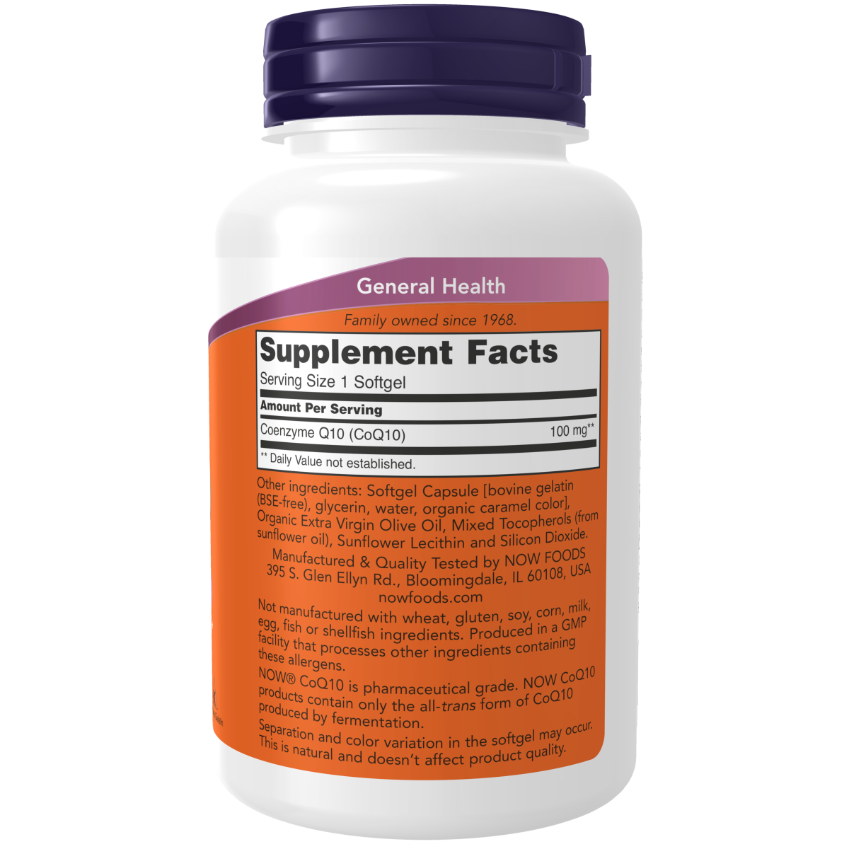 CoQ10 100 mg 150 Softgels