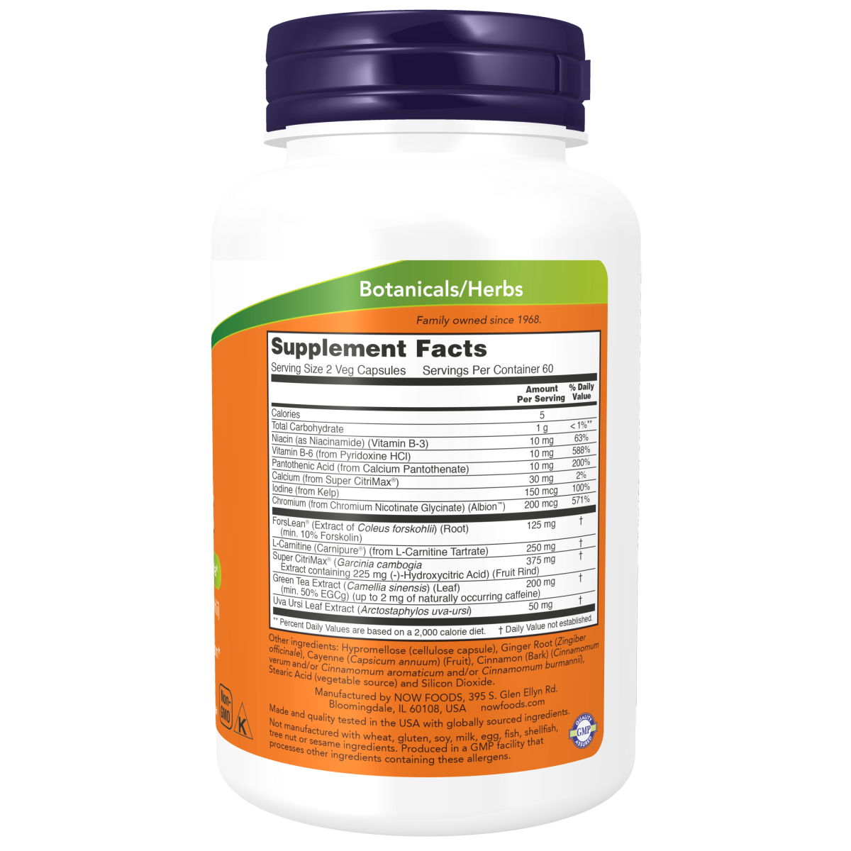 Apoyo Dietético 120 Veg Caps / Diet Support 120 Veg Capsules