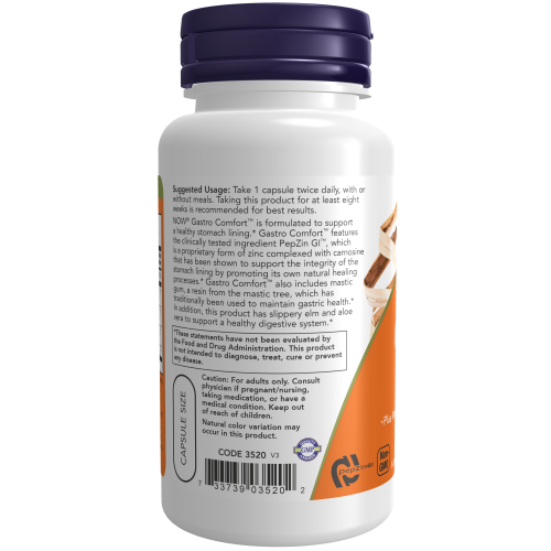 Gastro Comfort™ with PepZin GI™ (37.5mg) 60Veg Caps
