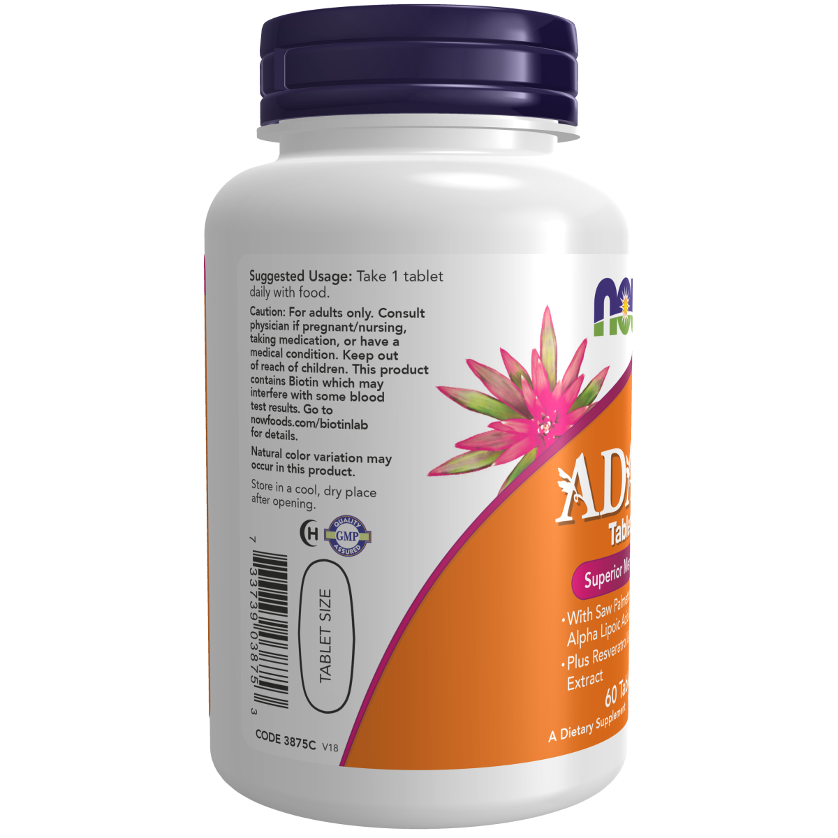 Multivitaminico para hombres ADAM ™ (60 Tab) / ADAM™ Men's Multiple Vitamin