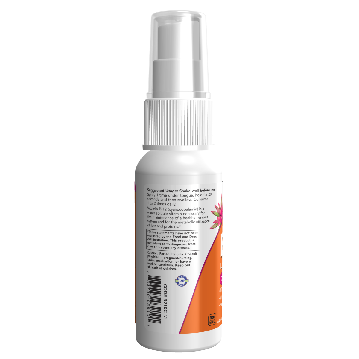 Vitamina B-12 1000mcg (2 fl oz)/ Vitamin B-12 Liposomal Spray