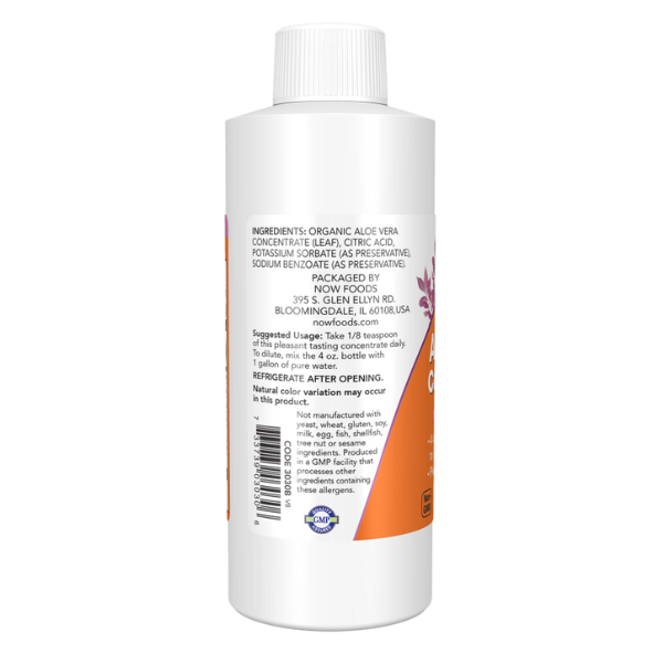Aloe Vera Líquido (4 fl oz/ 118 ml)