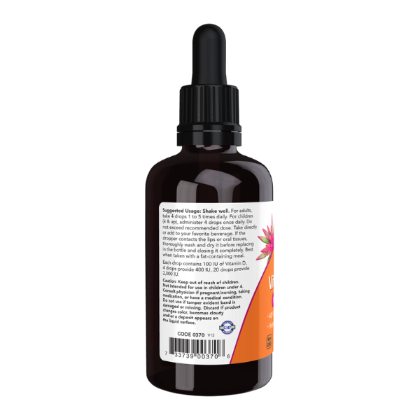 Vitamina D-3 Líquido (2 fl. onz) / Vitamin D-3 (Liquid)