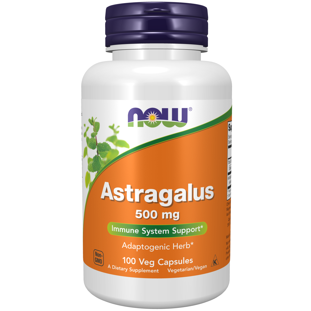 Astrágalo 500mg (100 Veg Caps) / Astragalus