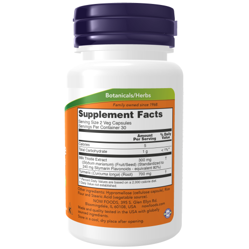 Silimarina Extracto 150mg 60 Veg Caps /Milk Thistle Extract 150 mg Silymarin 60VegCapsules