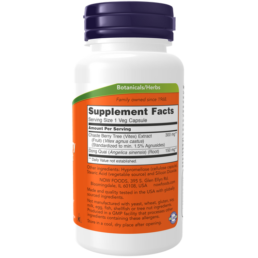 Extracto de Chaste Berry Vitex 300 mg /Chaste Berry Vitex Extract 300 mg