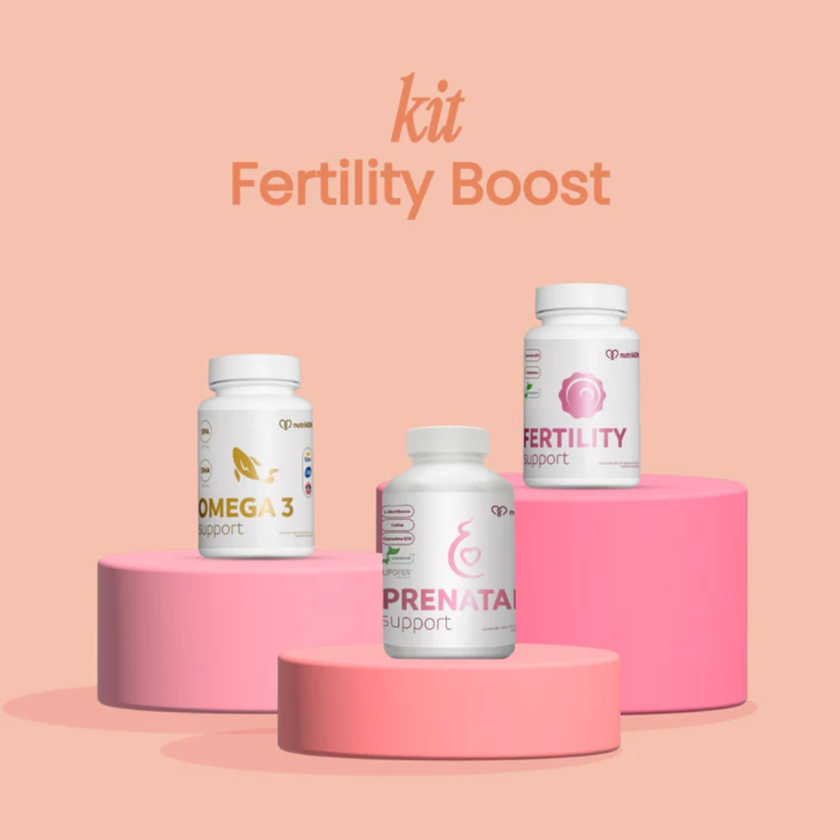 Fertility Support (90 caps), NutriADN