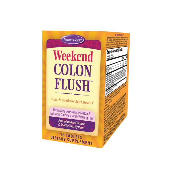 Weekend Colon Flush (16 tab), Nature's Secret