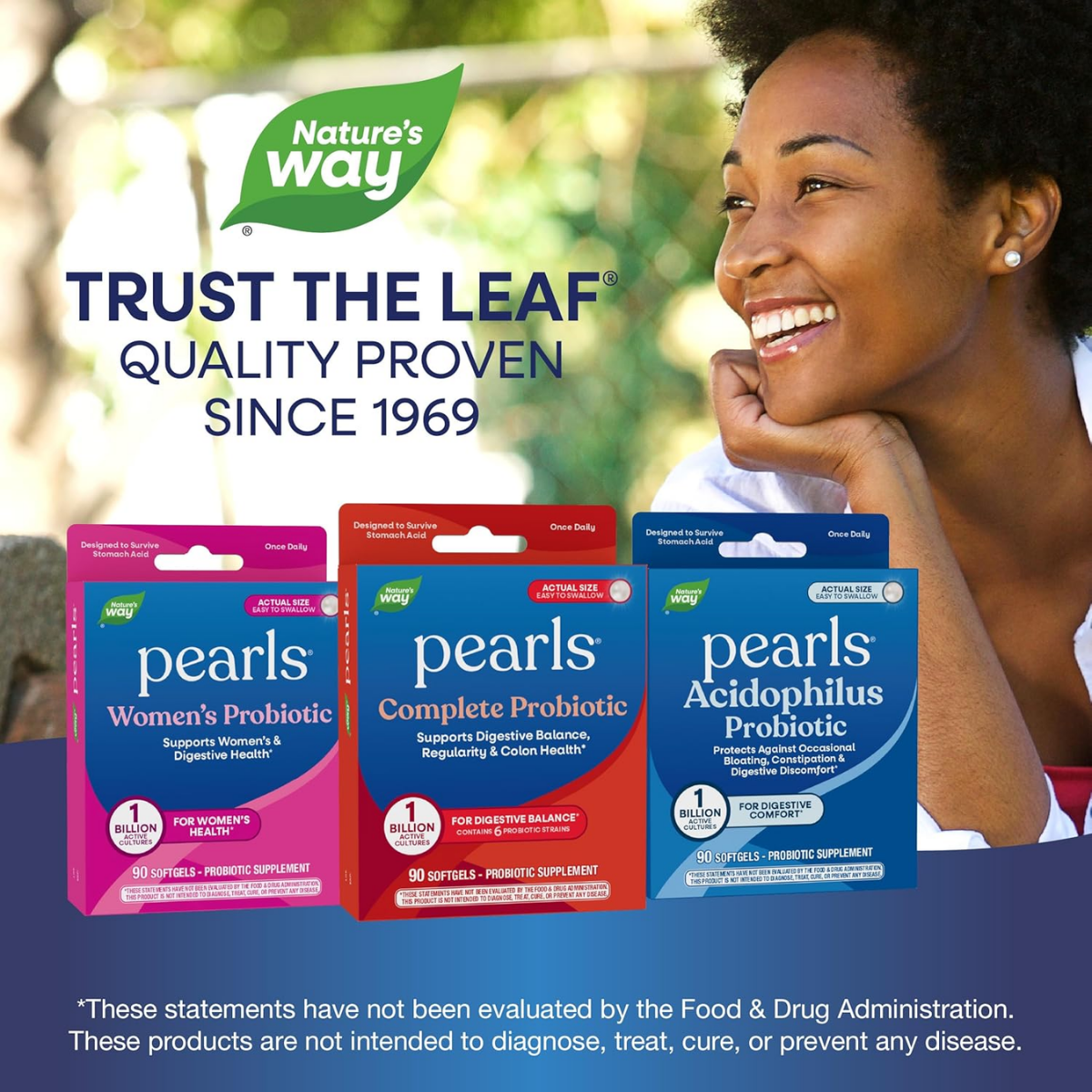 Probiótico Pearls® Complete - Salud Digestiva - Mil Millones de Cultivos - 30 Cápsulas Blandas