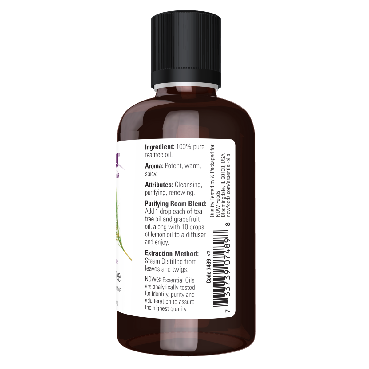 Aceite de árbol de té (2 fl. oz)/ Tea Tree Oil