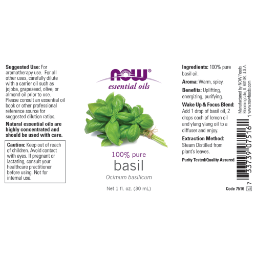 Aceite de Albahaca (1 fl. oz)/ Basil Oil