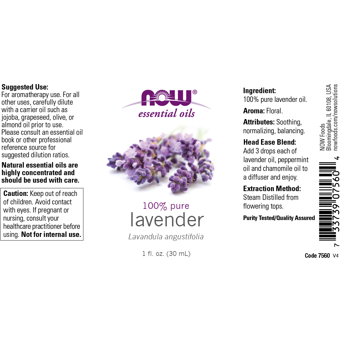 Aceite esencial de lavanda (30 ml)/ Lavender Oil