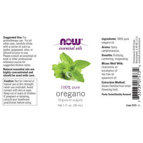 Aceite Esencial de Orégano 30ml / Oregano Oil