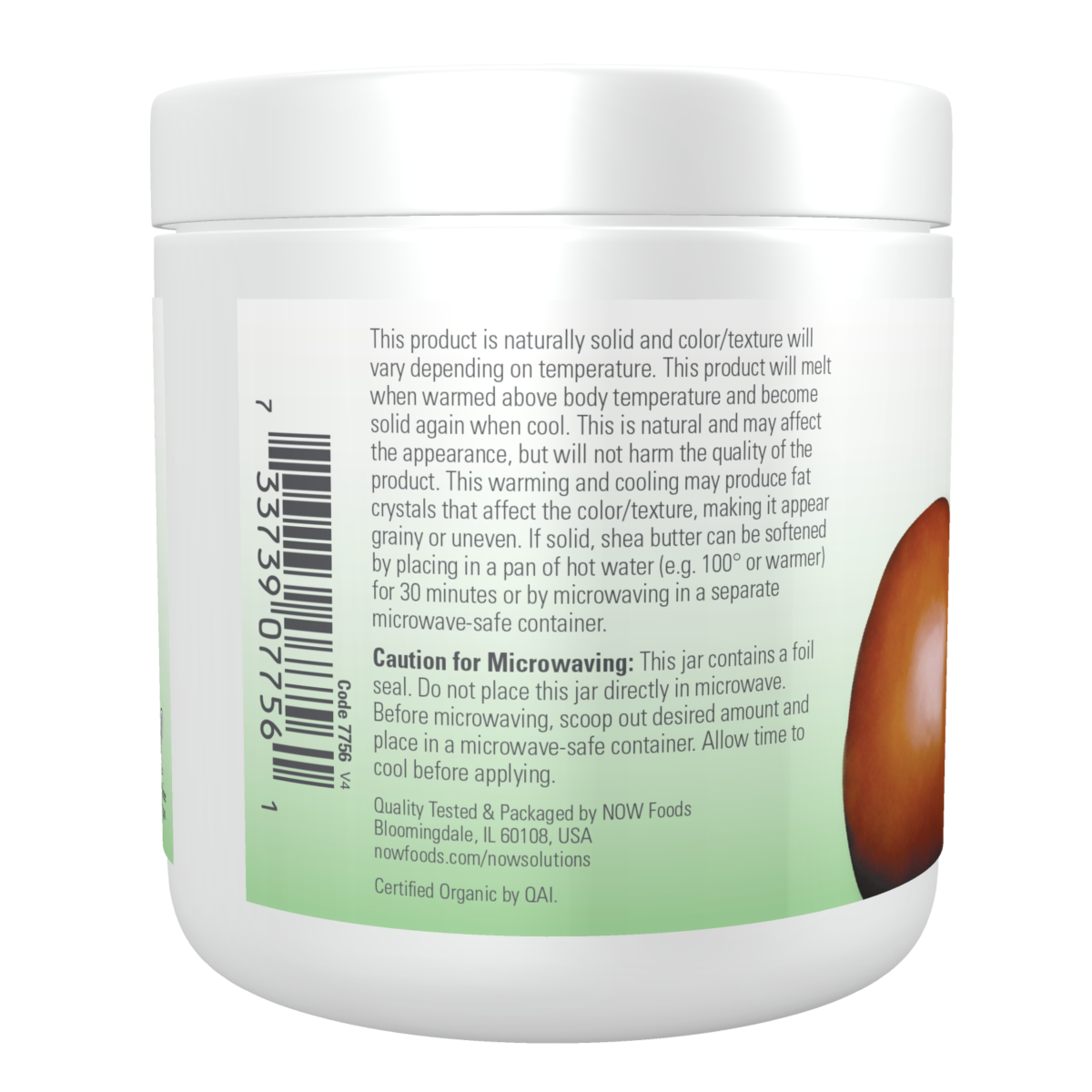 Manteca de karité, orgánica y pura (7oz) / Shea Butter, Organic & Pure